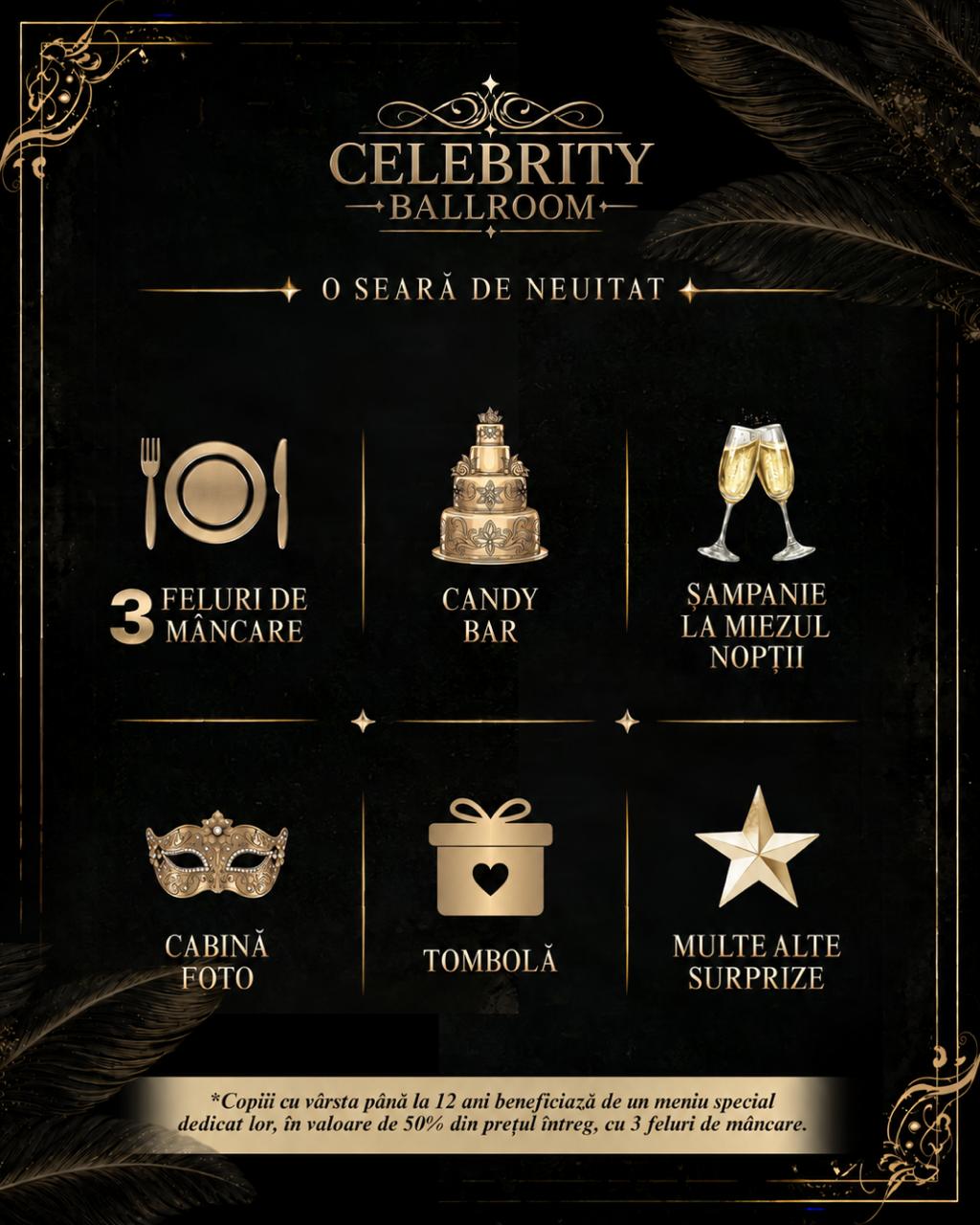 Experiență Midnight Masquerade – Revelion 2027